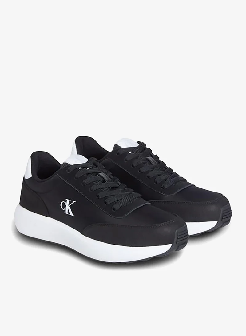 Calvin Klein Jeans Black/Bright White Tallinn  Low Top Sneakers for Men | Best Price UAE