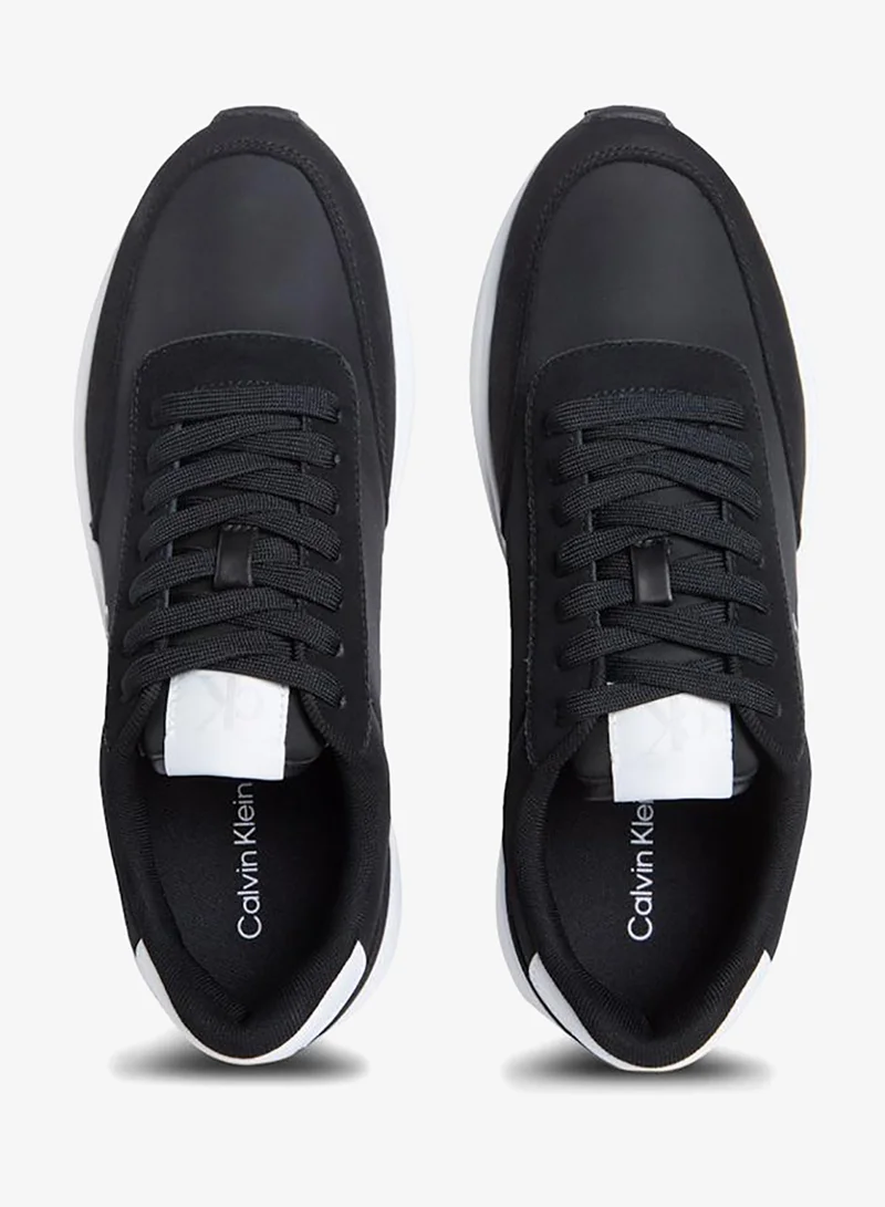 Calvin Klein Jeans Black/Bright White Tallinn  Low Top Sneakers for Men | Best Price UAE