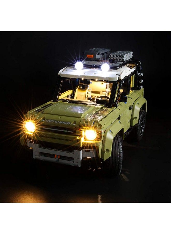 BRIKSMAX Led Lighting Kit For Land Rover Defender Compatible With Lego 42110 Building Blocks Model Not Include The Lego Set - Image 2
