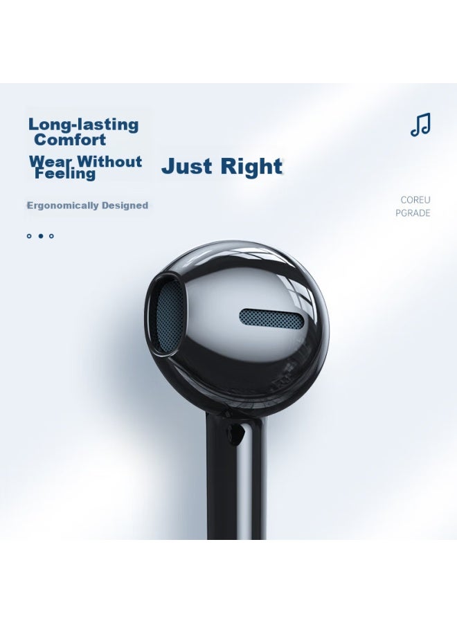 Witgoer Computer Headphones, In-ear Wired With Microphone, Desktop Dual-port Plug With Microphone, Laptop Headset, Two-in Voice And E-sports Gaming - Image 5