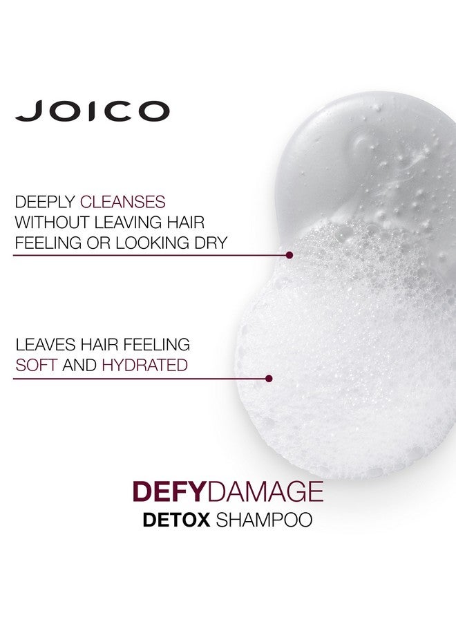 جويكو شامبو جويكو ديفاي داميج ديتوكس | يزيل الكلور، وبقايا الماء العسر، وتراكمات المنتجات، والمعادن، والعناصر المعدنية النادرة | يقوي روابط الشعر ويحافظ على لونه | نباتي | خالٍ من الكبريتات | 33.8 أونصة سائلة - Image 5