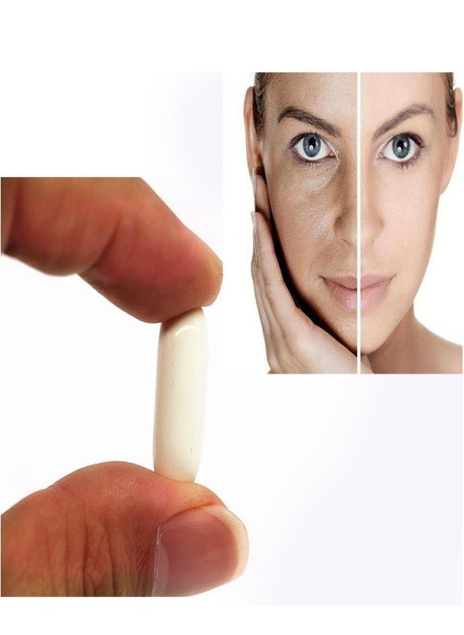 DAZZEL Glutathione Whitening Pills - 60 Capsules 5000mg Glutathione - Effective Skin Lightening Supplement - Dark Spots, Melasma & Acne Scar Remover, Hyperpigmentation Treatment - Anti-Aging Antioxidant  - Image 4