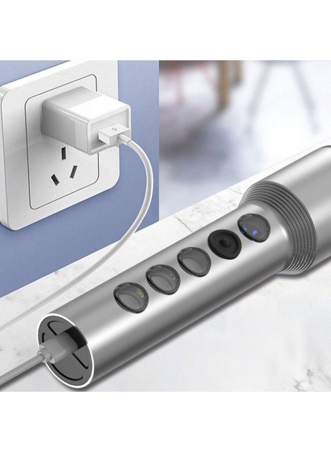 LED Flashlight  Super Bright Flashlight, Zoomable, Rechargeable Flashlight With 4 Modes,, Powerful Handheld Flashlight ,P26 - Image 5