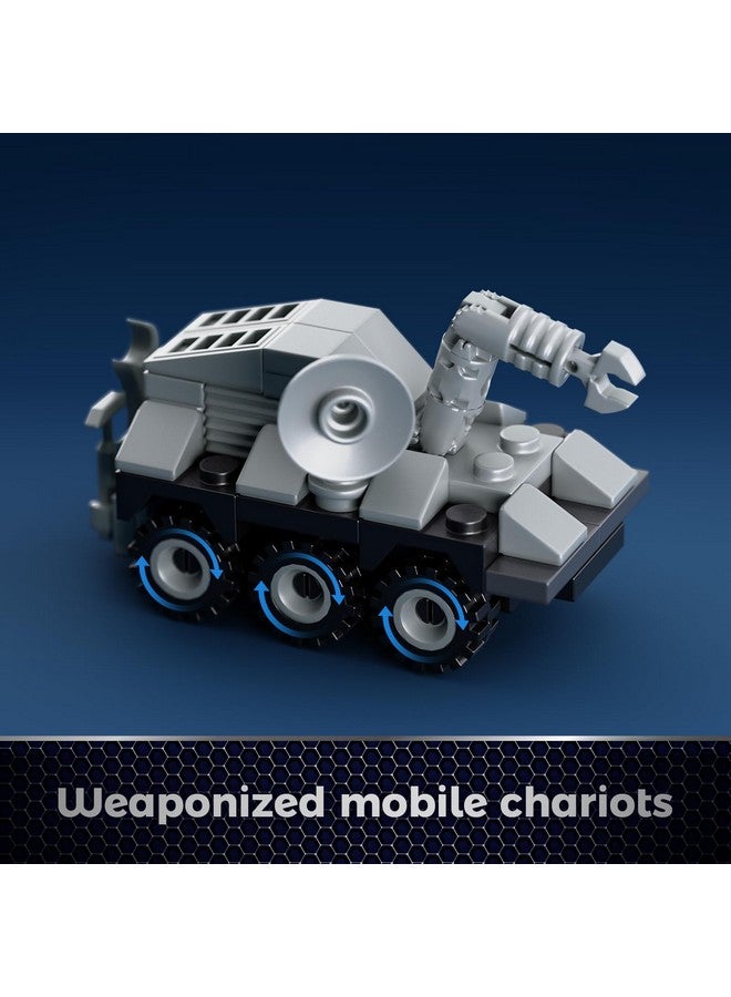 Vonado Stargateals Mirror Building Blocks Toy, SG Star Tunnel Ring Model with Battle Vehicle, Compatible with Lego Space Gate Sci-Fi Movie Replica, Gifts for Sci-Fi Movie Lovers, Boys and Girls 6+ (722Pcs)  - Image 4