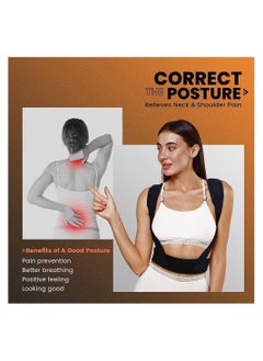 Y&D Back Brace,Posture Corrector for Men Women Kids Upper, Improve Posture, Relieve Pain Upper and Lower Pain,Adjustable, Breathable (X-Large)  - Image 3