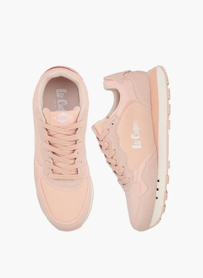 Women Panelled Lace-Up Ankle Sneakers