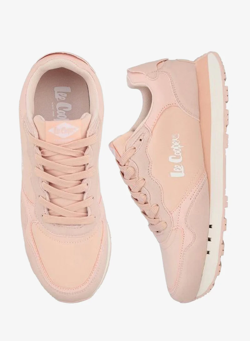 Women Panelled Lace-Up Ankle Sneakers