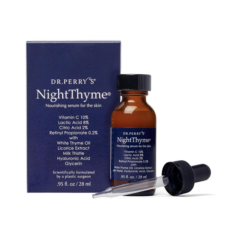 Dr Perrys NightThyme Skin Nourishing Serum with Vitamin C and Hyaluronic Acid