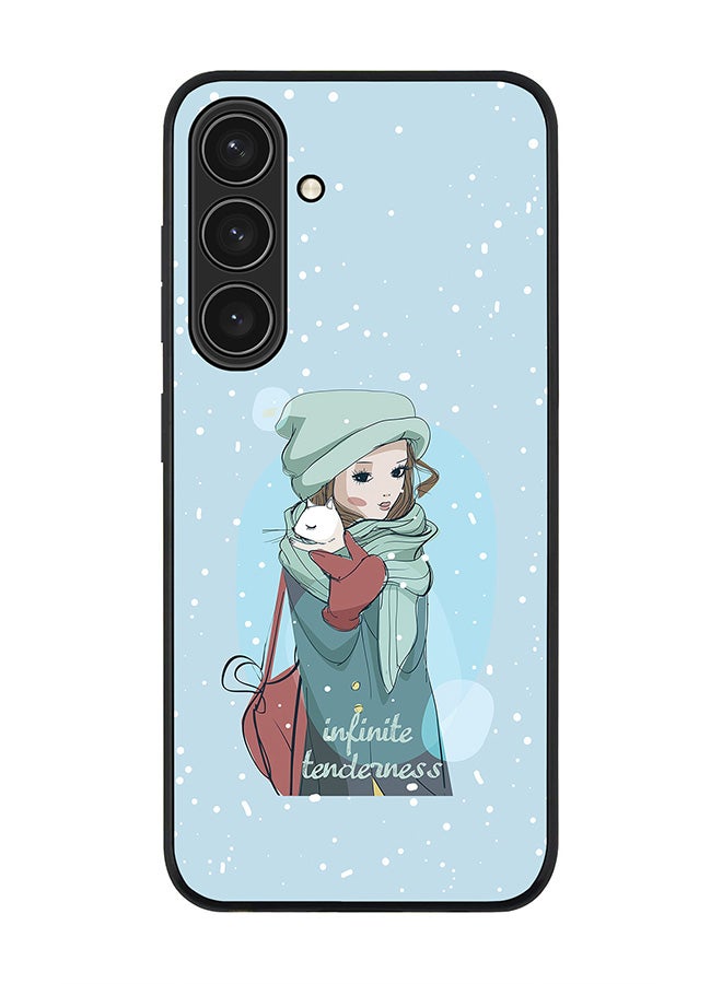 Stylizedd حافظة حواف سوداء متينة لهاتف سامسونج جالاكسي S24 بلس، حافظة ناعمة رفيعة مرنة مضادة للسقوط TPU جل رقيقة - نعومة لا نهائية - Image 1