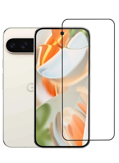 (for Google Pixel 9 Pro) Tempered Glass Screen Protector Anti-Scratch Case Friendly HD Clear Protective Film
