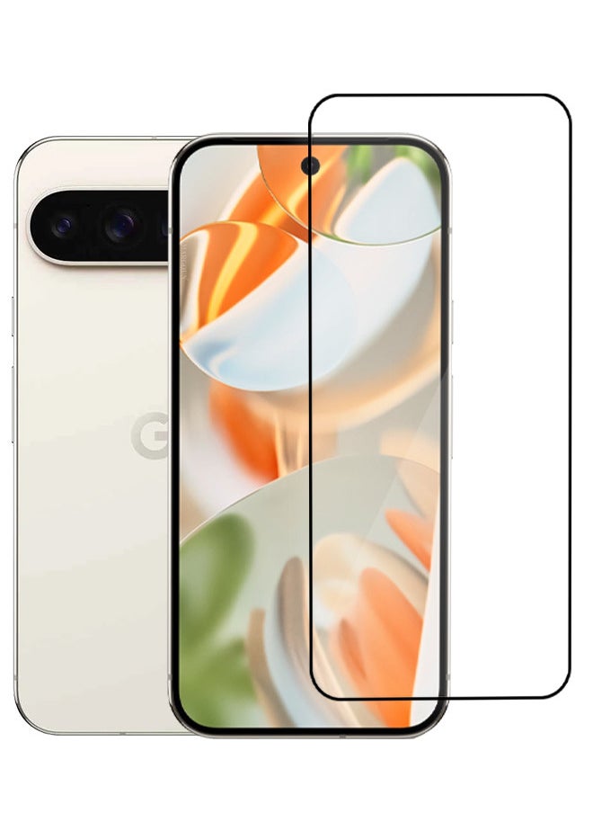 (for Google Pixel 9 Pro) Tempered Glass Screen Protector Anti-Scratch Case Friendly HD Clear Protective Film