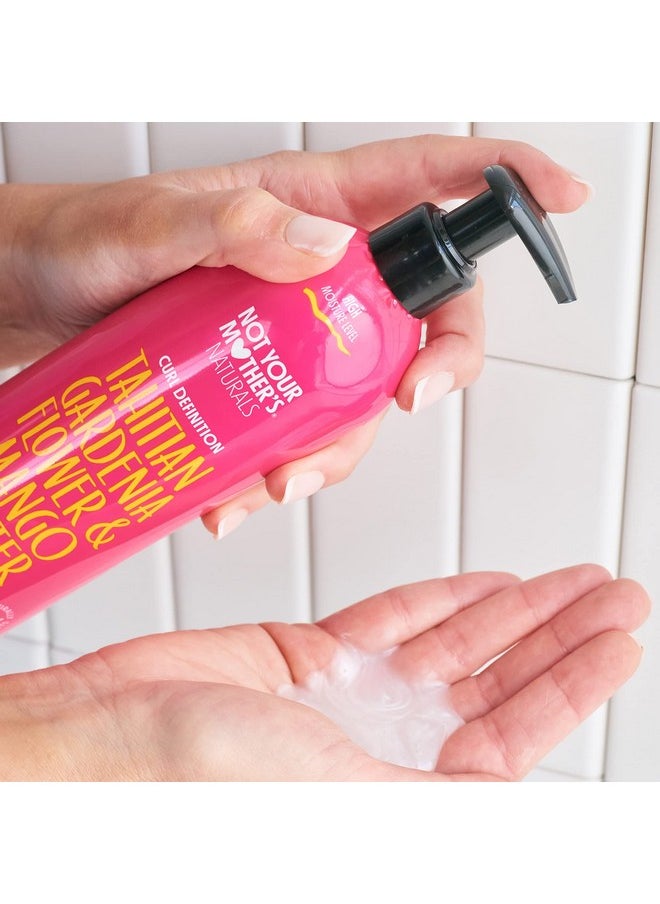 Not Your Mother's Not Your Mother's Naturals Curl Defining Shampoo and Conditioner (2 Pack) - 98% Naturally Derived Ingredients - All Hair Types - Gardenia Mango Butter  - Image 5