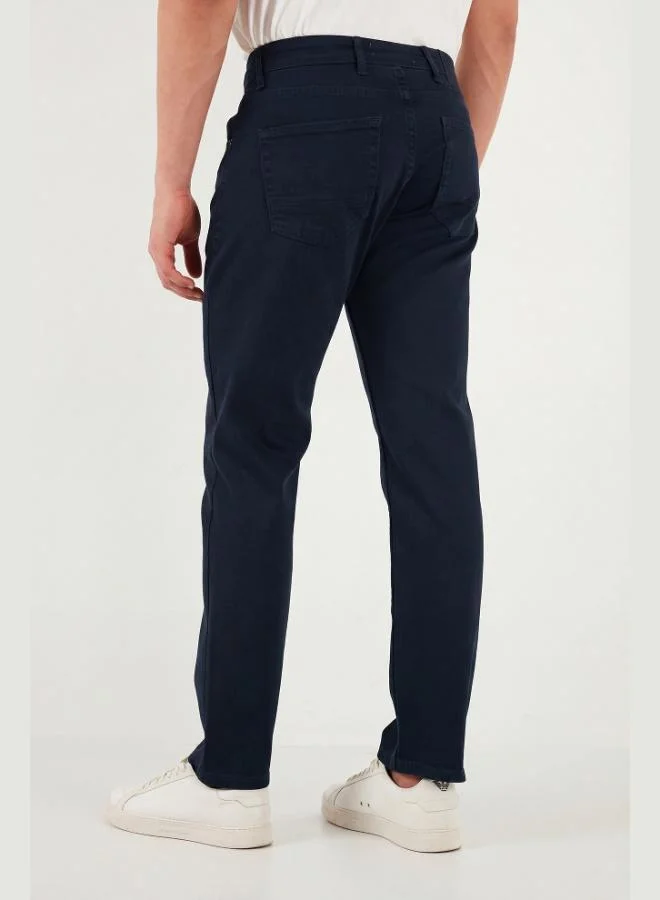 Buratti  Buratti Comfort Straight Leg Regular Waist Men's Jeans 4412C66TEXAS for Men | Best Price UAE