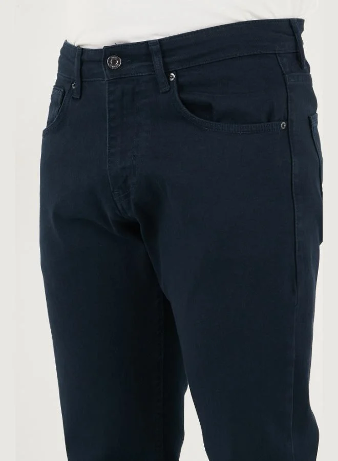 Buratti  Buratti Comfort Straight Leg Regular Waist Men's Jeans 4412C66TEXAS for Men | Best Price UAE