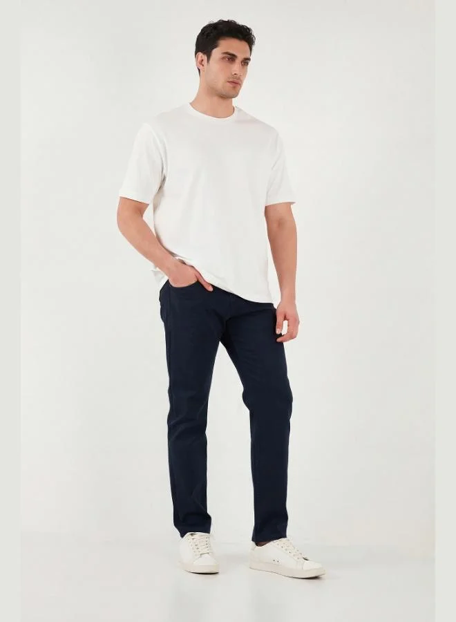 Buratti  Buratti Comfort Straight Leg Regular Waist Men's Jeans 4412C66TEXAS for Men | Best Price UAE