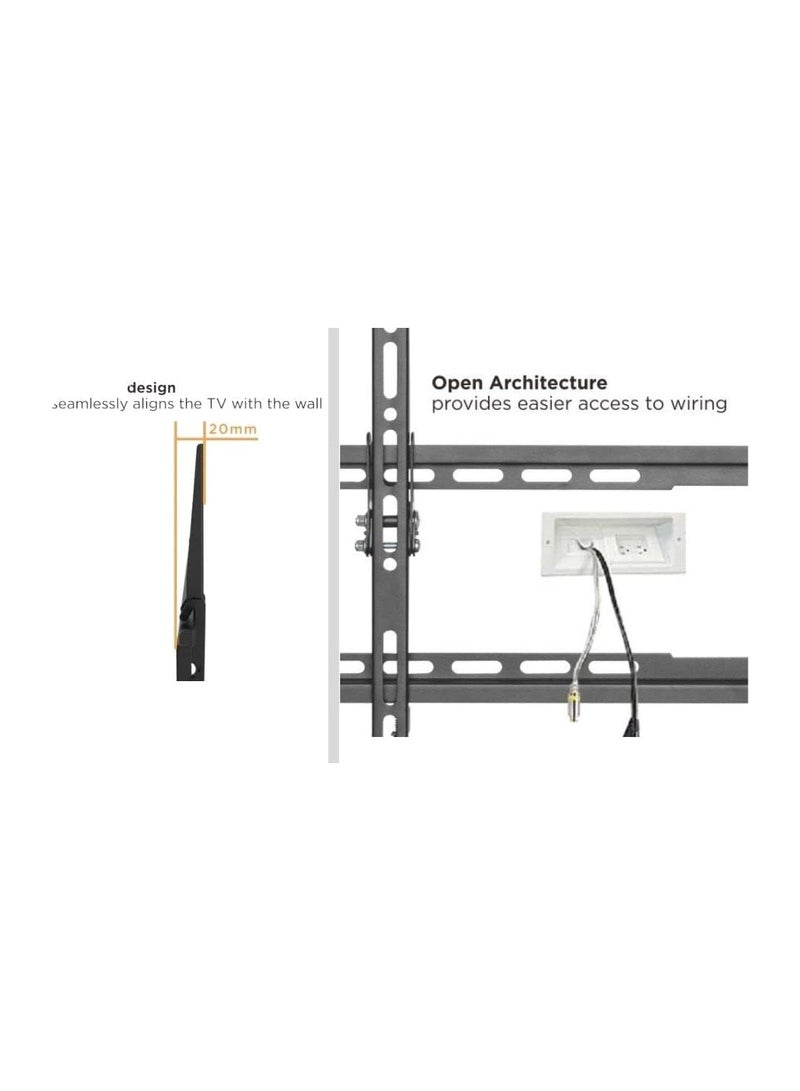 32 to 65 Inches LED TV Wall Mount | 50 Kgs Weight Capacity | Heavy Duty - Image 3
