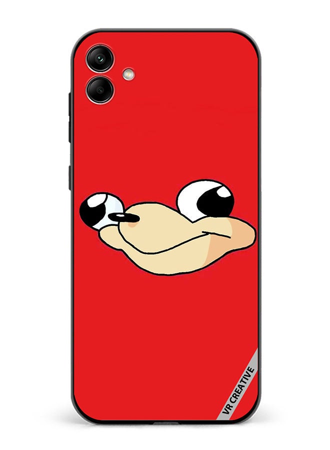 VR CREATIVE Protective Case Cover For Samsung Galaxy A04 Uganda Knuckles Design Multicolour - Image 1
