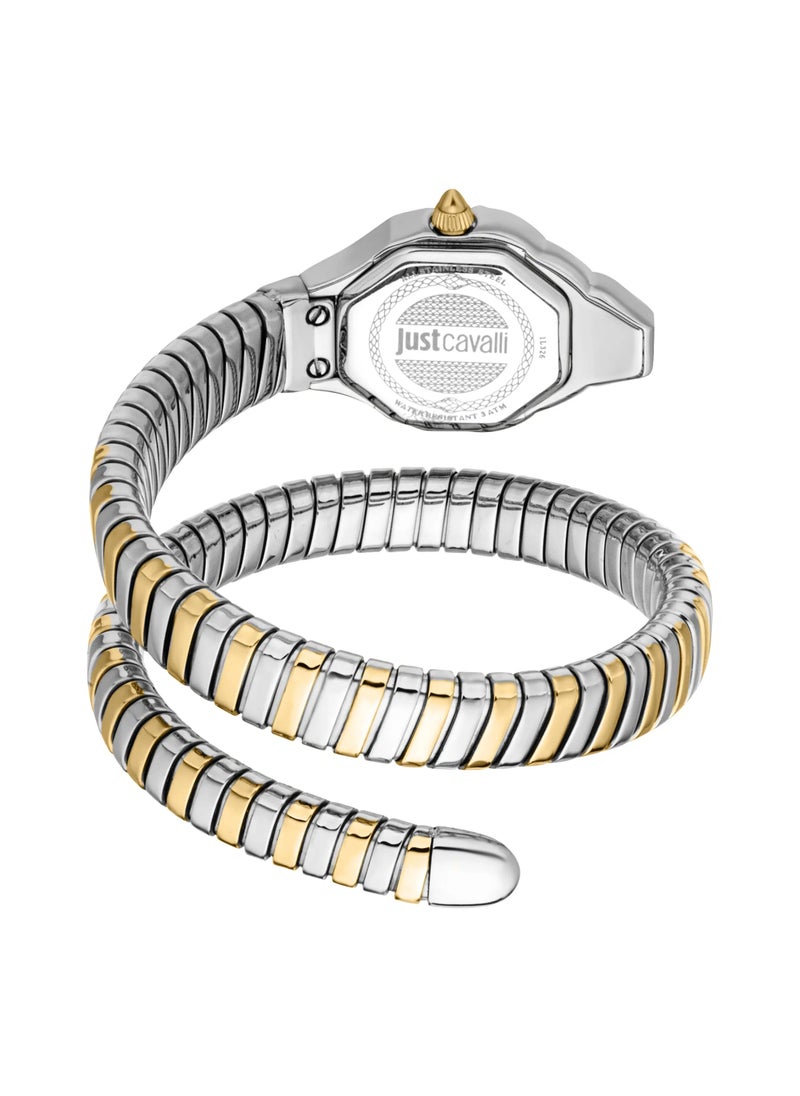 Just Cavalli Lady Snake Brillante Snake Jc1L326M0055 - Stainless Steel Female Quartz 2 Hands  - Image 3