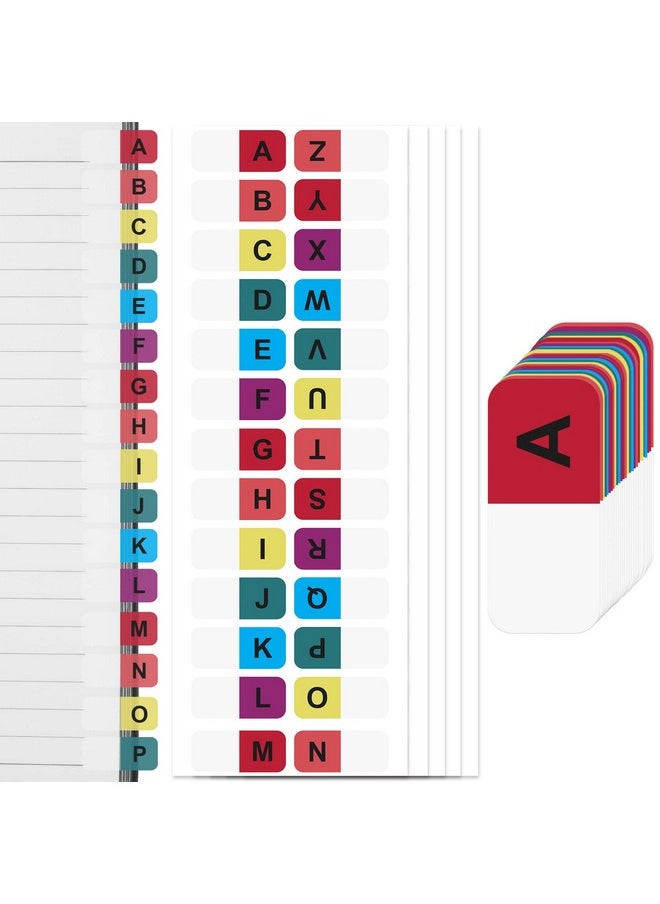 728 قطعة من علامات التبويب الأبجدية الملونة من الألف إلى الياء، 26 حرفًا، ملصقات أبجدية، علامات تبويب أبجدية، ملصقات ملصقات للحروف الأبجدية المدرسية للكتب، ملف ملاحظات القاموس، 28 ورقة - pzsku/Z66D3701DAB1F41638D08Z/45/_/1720701902/eb107089-165b-4f91-9504-9ac989976681