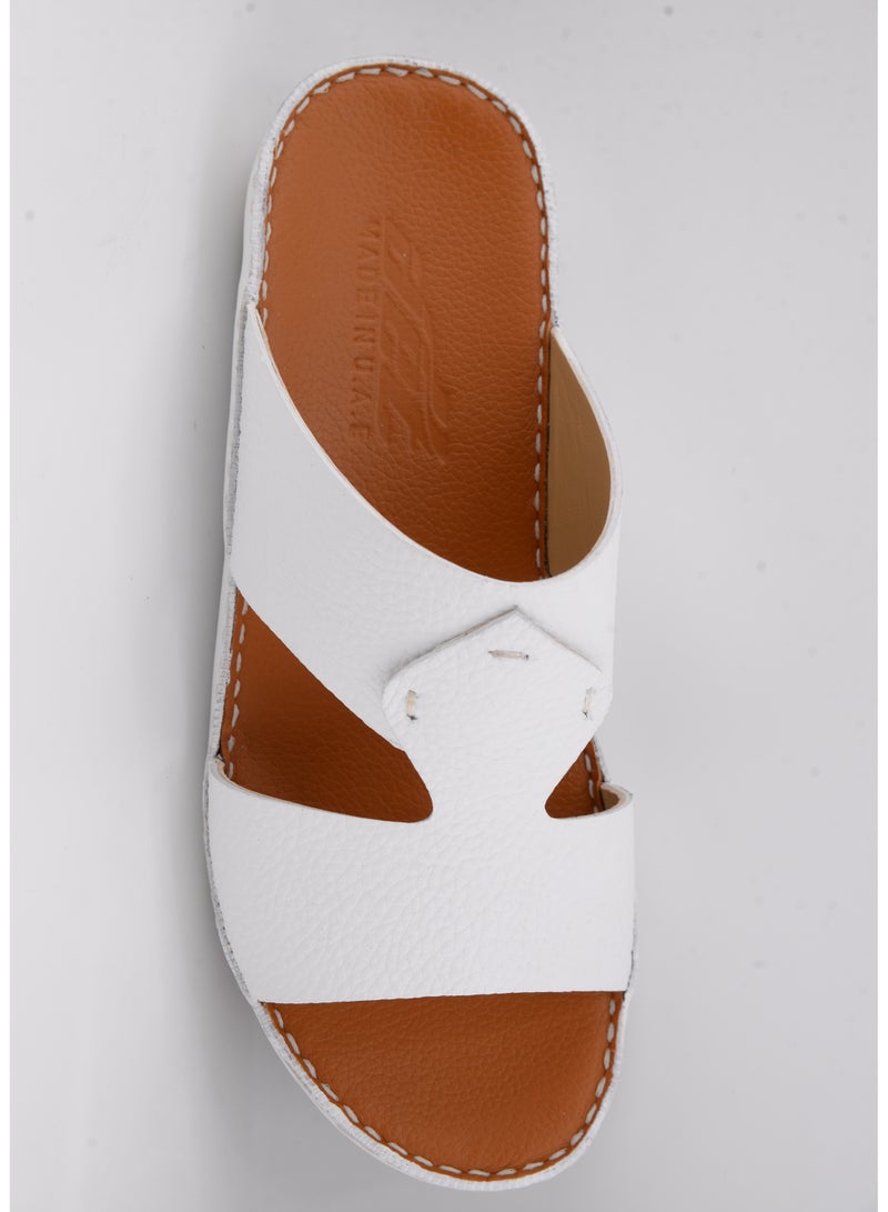 النهام صندل عربي فاخر مصنوع يدويا | نعل من الجلد النقي والبولي يوريثان | الحرفية الأصيلة - Image 2