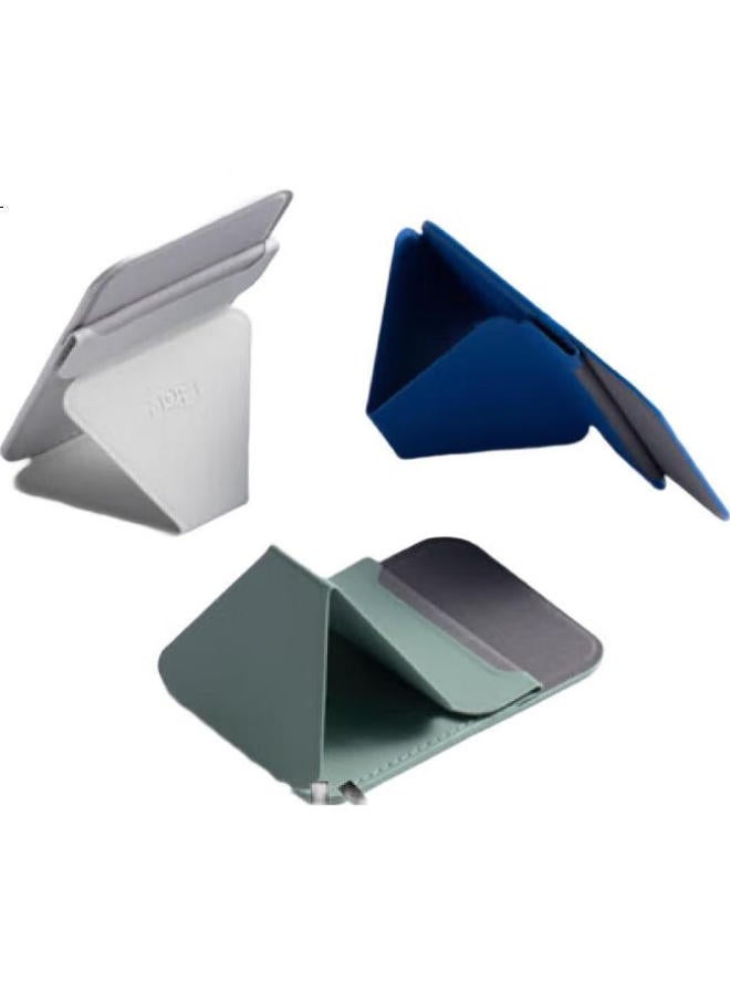 Moft Magnetic Phone Stand For Apple Iphone 15/14/13/Pro Max, Card Holder, Desktop Wireless Charging, Compatible With Selfie Magsafe, Spring Lake Green (Enhanced Version) - Image 2