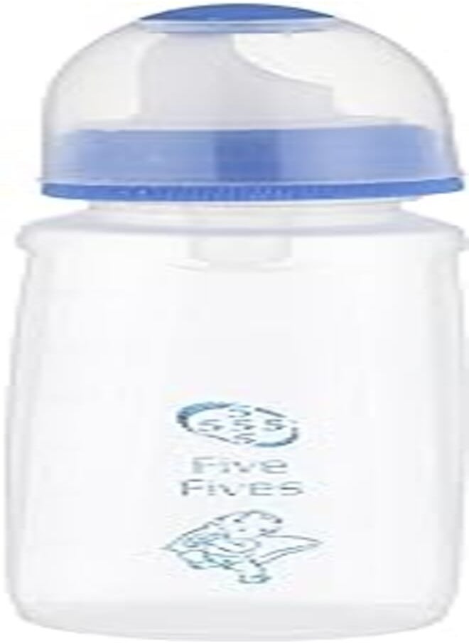 Five Fives Five Fives iCare BPA-Free Baby Feeding Bottle, Blue - 250 ml 