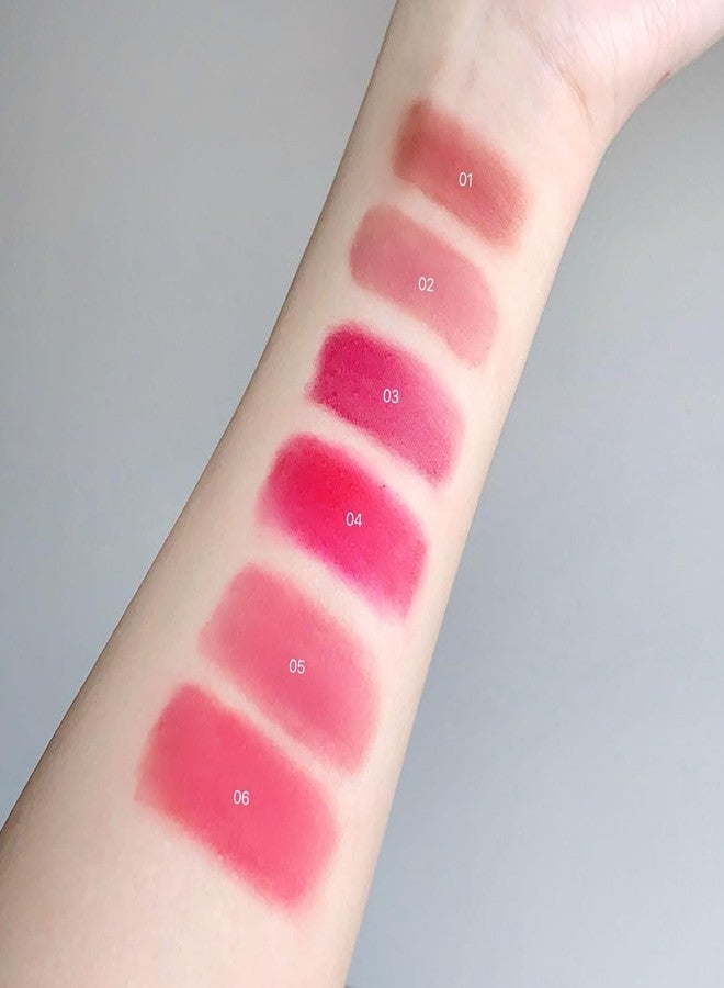 Cappuvini Chubby Creamy Blush Mud | Silky Smooth Texture | Multi-Use Tint Blush for Cheeks and Lips | Dewy Luminous Finish | High-Impact Pigmented Color | Romantic Shades from Raspberry to Tulip Pink | Comfortable Lightweight Wear Blusher for Face | Perfect for Soft Girl & Y2K Aesthetic Lovers (02# Tender Peach, 4.5g) - Image 1