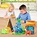 Oriate Jungle Animal Toys for Magnetic Tiles 5pcs Movable Joints Forest Magnetic Animals for Magnet Building Tiles Educational Zoo Animals Compatible with Kids Magnetic Blocks - Image 4