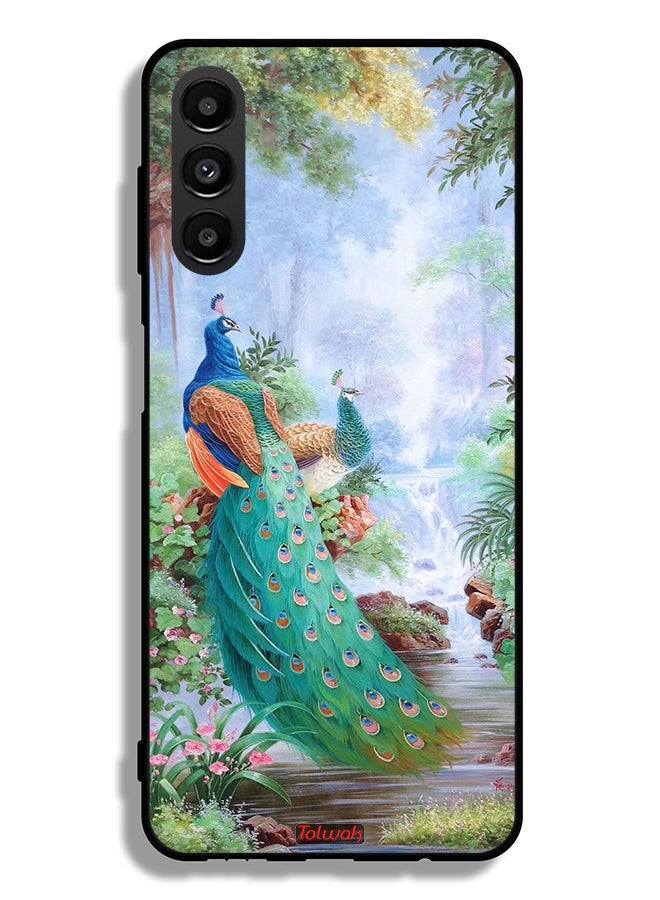 Tolwak Samsung Galaxy A04s Protective Case Cover Peacocks - Image 1