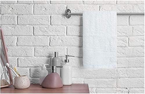 GRGRASP Thread That Bind Relations 400 GSM 100% Cotton Hand Towel Face Towel Unisex Fully absorvent and Quick Dry Combo Pack of (6, White) - Image 4