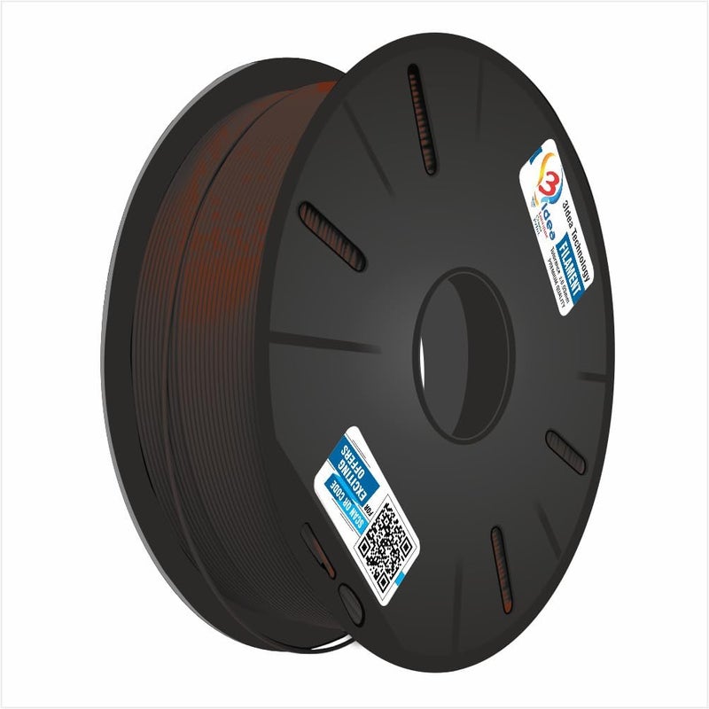 3Idea Premium PLA+ Brown 3D Printer Filament 1.75mm Dimensional Accuracy +/- 0.03mm Net Weight -750 Grams - Image 4