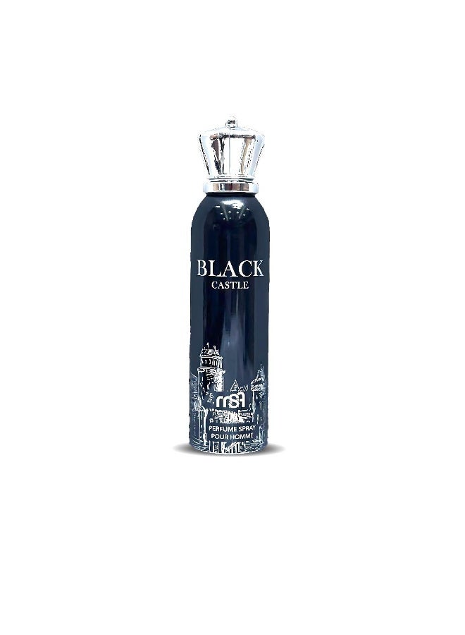 black 200 ml body spray