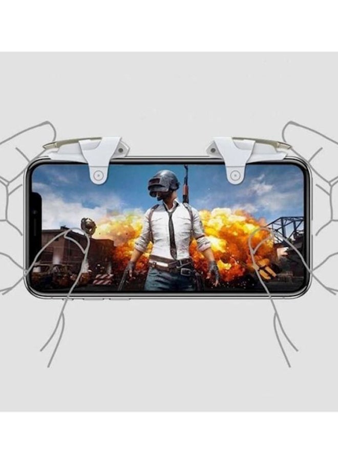 حزمة من 2 وحدة تحكم في مشغل الألعاب L1R1 لقواعد Pubg - لاسلكية - Image 4