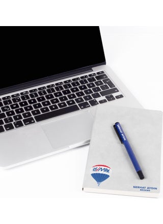 Gray Color Name and Logo Printed Agenda Pen Set Special for Office Real Estate Consultants - pzsku/Z66D42D1384624F7D5CFBZ/45/_/1725793240/6a4e42af-dc7a-447e-9afc-710fae9c06db
