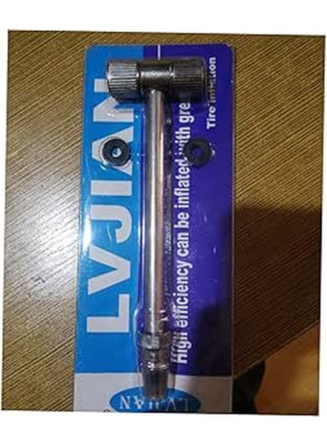 T Shaped Metal Tire Inflation Chuck Dual Sided Air Compressor Tool 2 Pack - Image 1