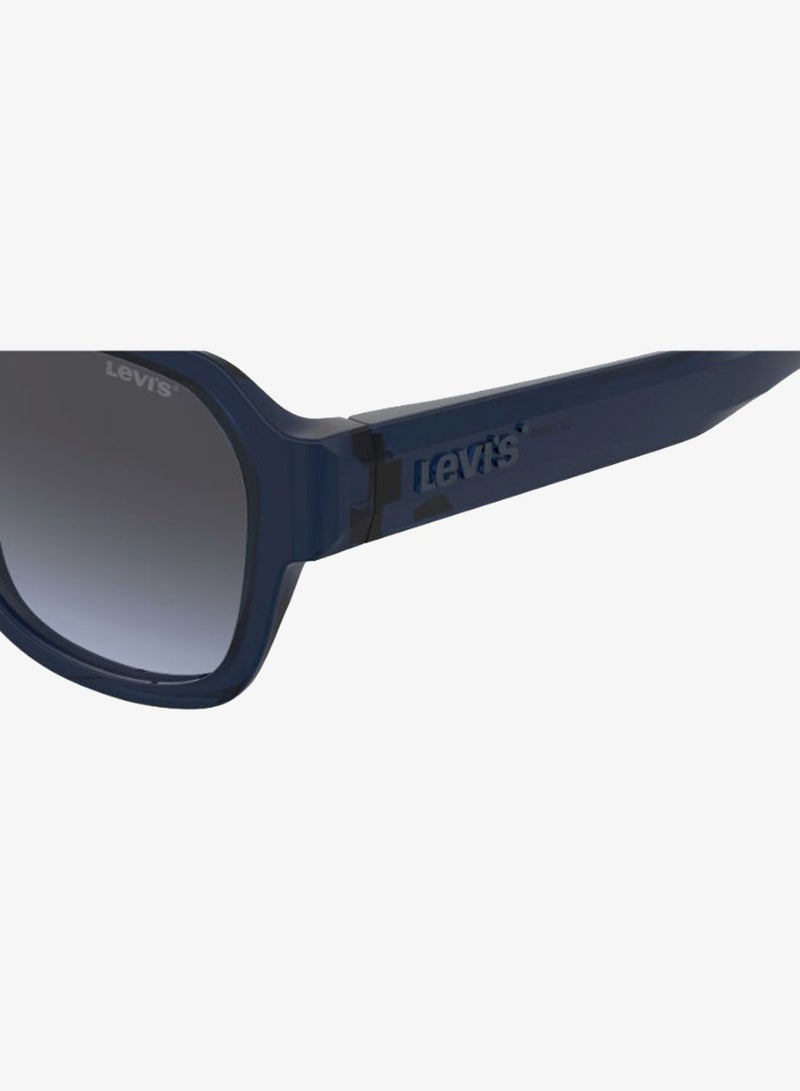 LEVI'S LV 1100/S Sunglasses Blue Rectangular - Image 4