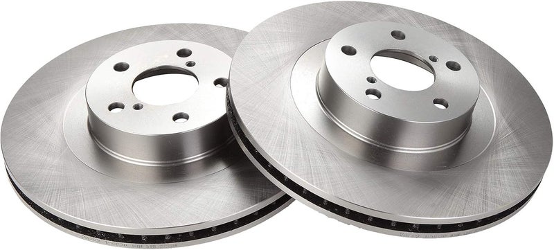 TRQ Front Brake Rotor Set Vented Compatible with 2005-2006 Saab 9-2X 2003-2006 Subaru Baja 2003-2008 Forester 2002-2007 Impreza 2000-2005 Legacy 2001-2005 Outback - Image 3