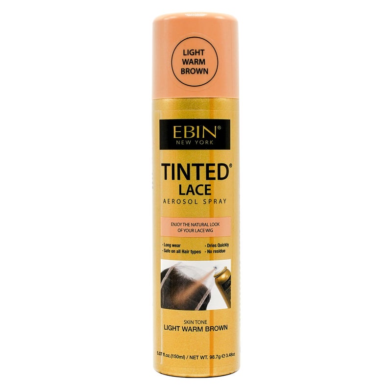 EBIN NEW YORK Tinted Lace Spray - 5.07oz (Light Warm Brown) - Image 1