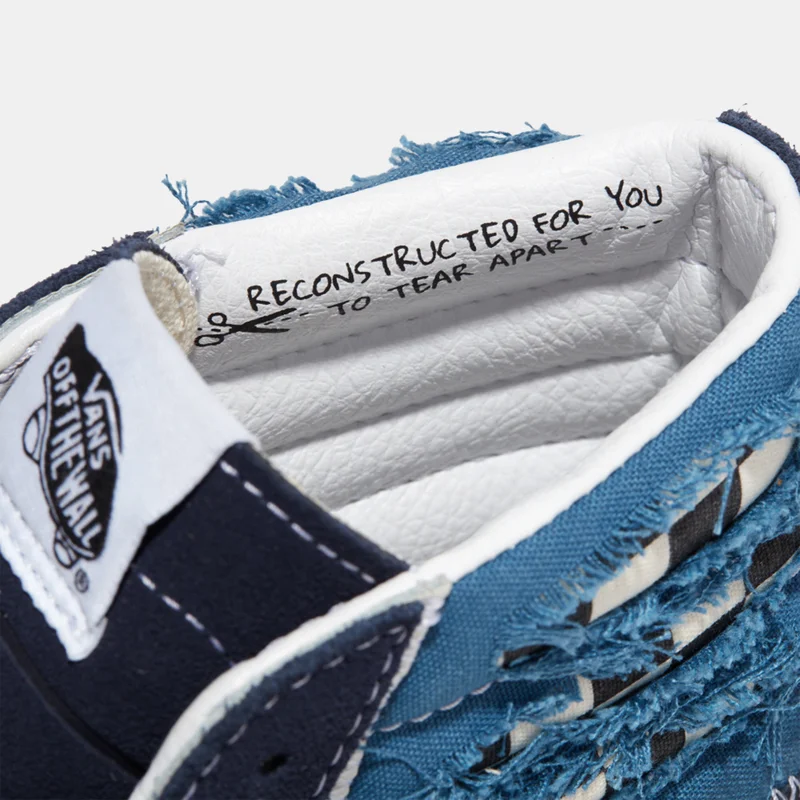 Vans Black Sk8-Hi Reconstruct Unisex Shoes  | Best Price UAE
