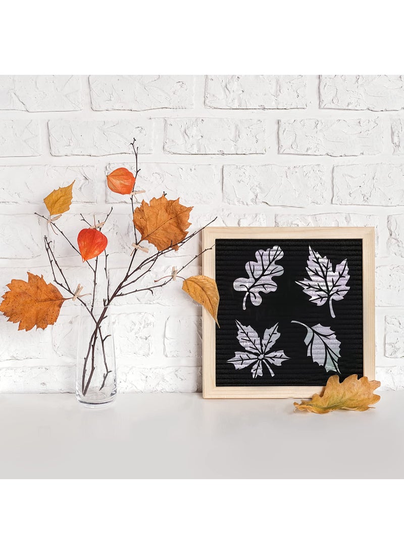 G GSS Designs G Gss Designs Leaf Stencils For Painting - Fall Leaves Stencils For Painting On Wood Wall Fabric Canvas Paper Crafts Card Making - Reusable Mylar Large Stencils 12X16 Inch  - Image 3