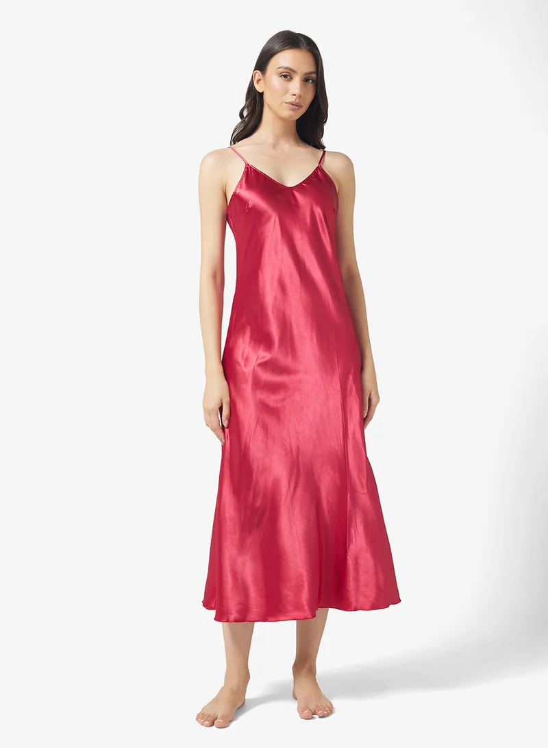 Ella  Night Slip Dress With Robe for Women | Best Price UAE