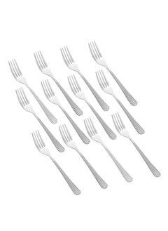 Dania Japanese metal dinner forks 12 pieces  - Image 1