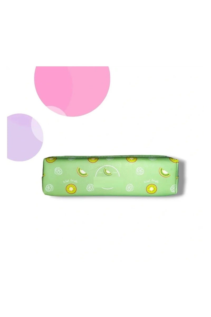 مقلمة الفواكة  اولادي وبناتي  الخامة الجلد 1 سوستة  متعددة الالوان - Image 3