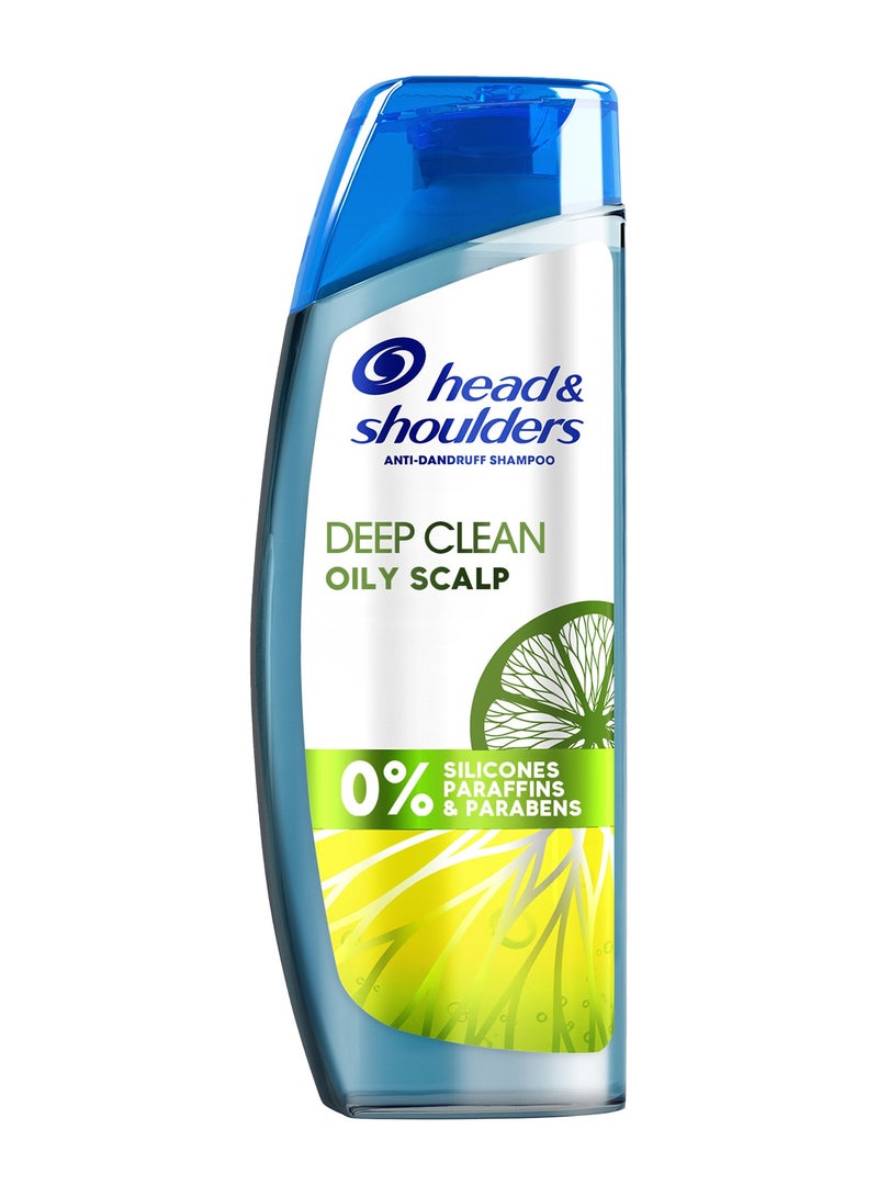 Head & Shoulders Deep Clean For Severe Oily Scalp Anti-Dandruff Shampoo 400ml - Image 1