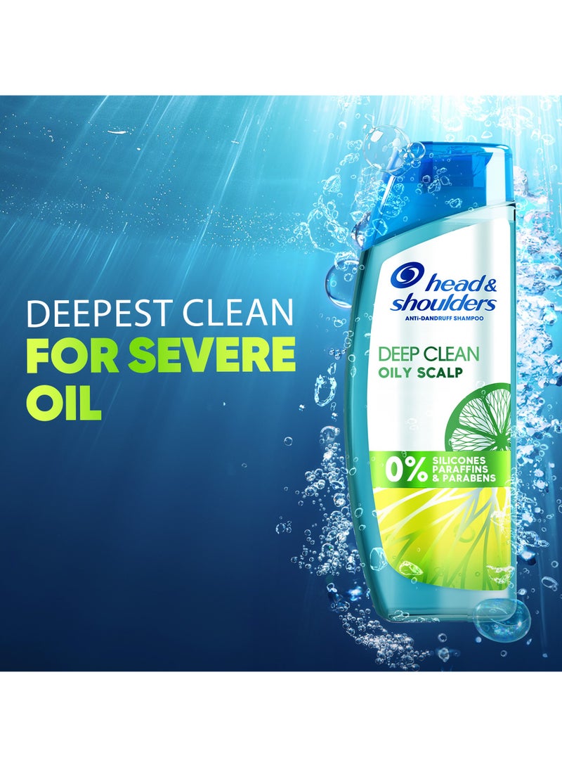 Head & Shoulders Deep Clean For Severe Oily Scalp Anti-Dandruff Shampoo 400ml - Image 3