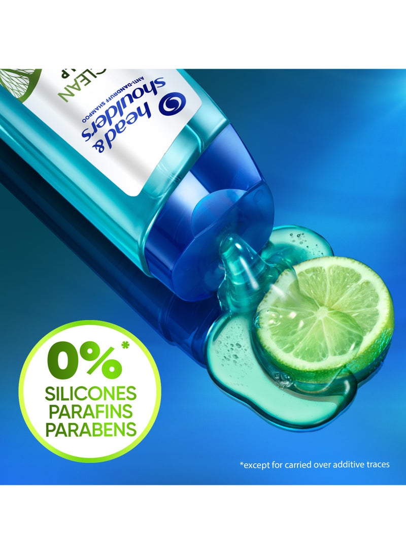 Head & Shoulders Deep Clean For Severe Oily Scalp Anti-Dandruff Shampoo 400ml - Image 2