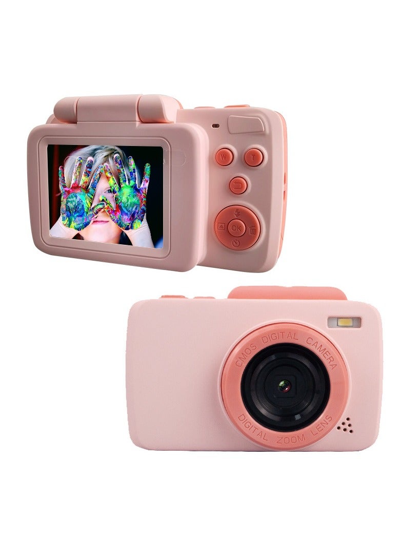 general Kids Camera Camera HD Reversible Kids Camera Mini Photo Kids Toy Camera Record Life USB - Image 1