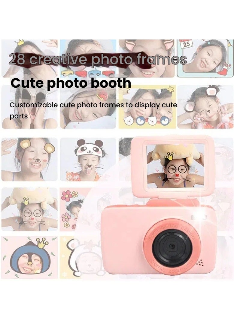 general Kids Camera Camera HD Reversible Kids Camera Mini Photo Kids Toy Camera Record Life USB - Image 4