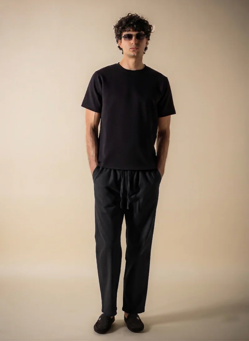 SHAPES COTTON LINEN RELAX FIT TROUSERS