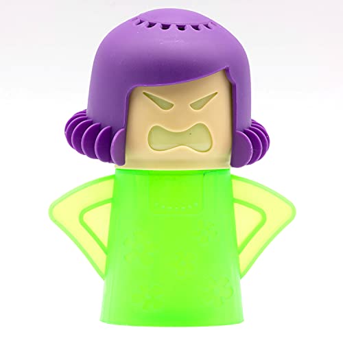 ZPCTECHGO Angry Mom Microwave Oven Cleaner Tool, Angry Mama Microwave Steam Cleaner, Cleaning with Vinegar and Water, Cleaner for Microwave Oven Kitchen Office Chemical Free, Steams From Head - Image 1